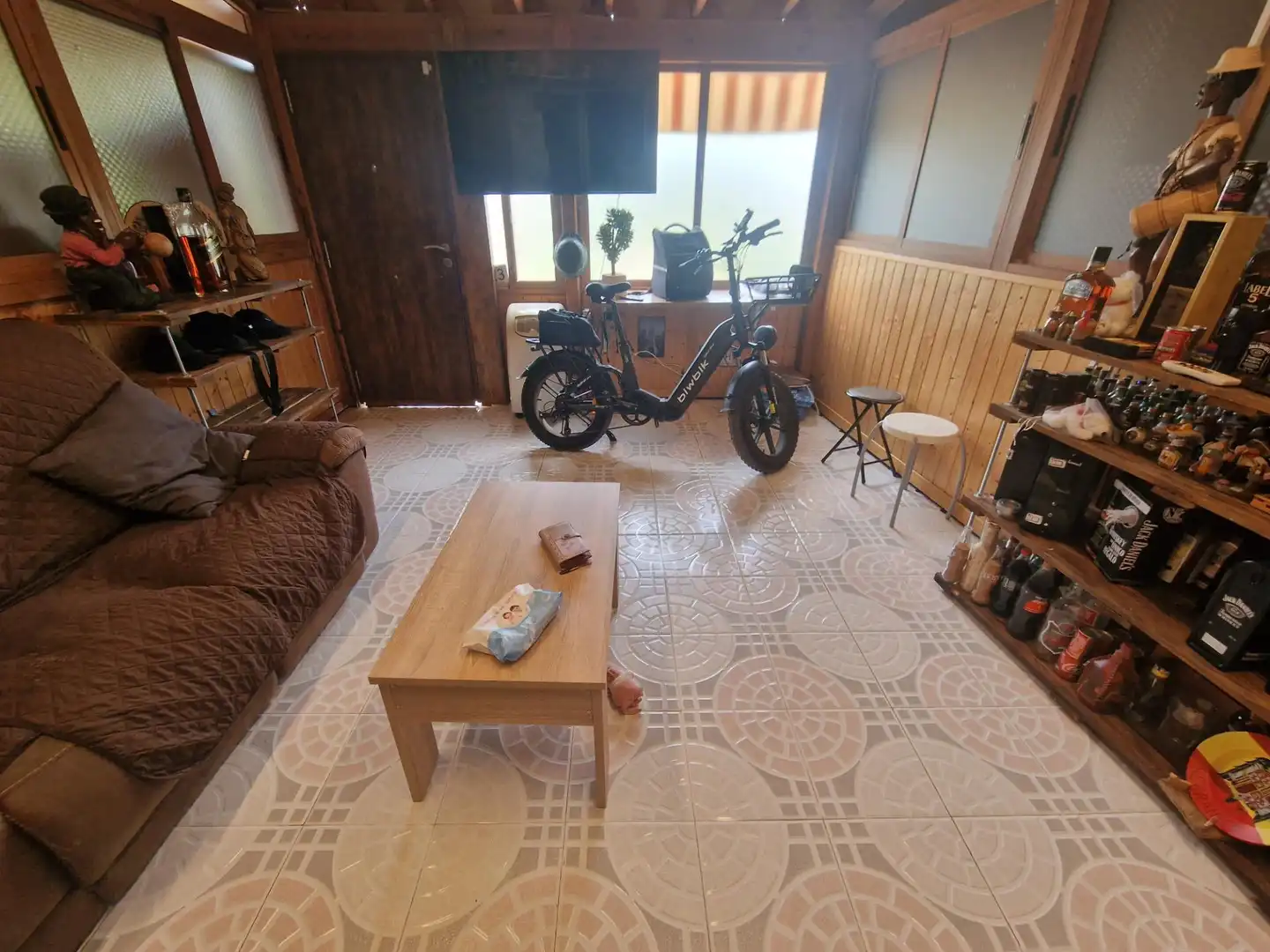 Sala de estar de Casa adosada en venta en Águilas con Aire acondicionado