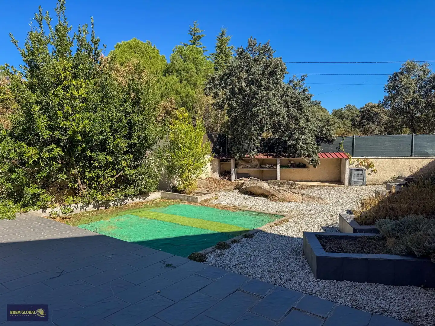 Jardín de Casa adosada en venta en Lozoyuela-Navas-Sieteiglesias con Calefacción, Jardín privado y Terraza