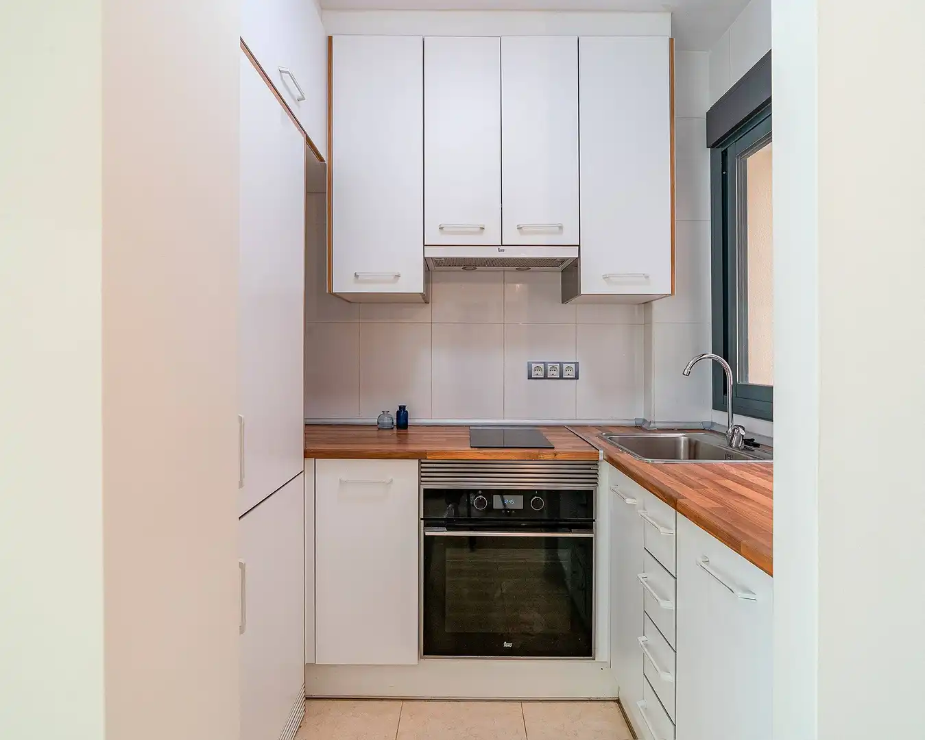 Kitchen of Flat for sale in Vícar  with Air Conditioner, Heating and Private garden