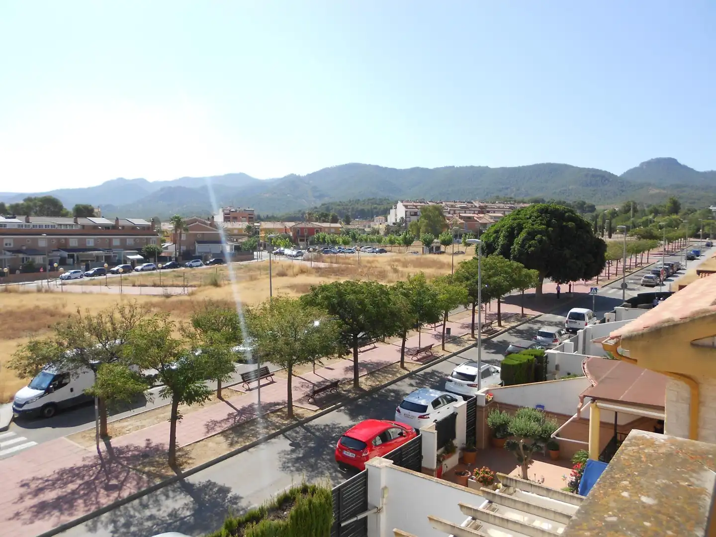 Vista exterior de Casa adosada en venda en Murcia amb Aire condicionat, Calefacció i Jardí privat