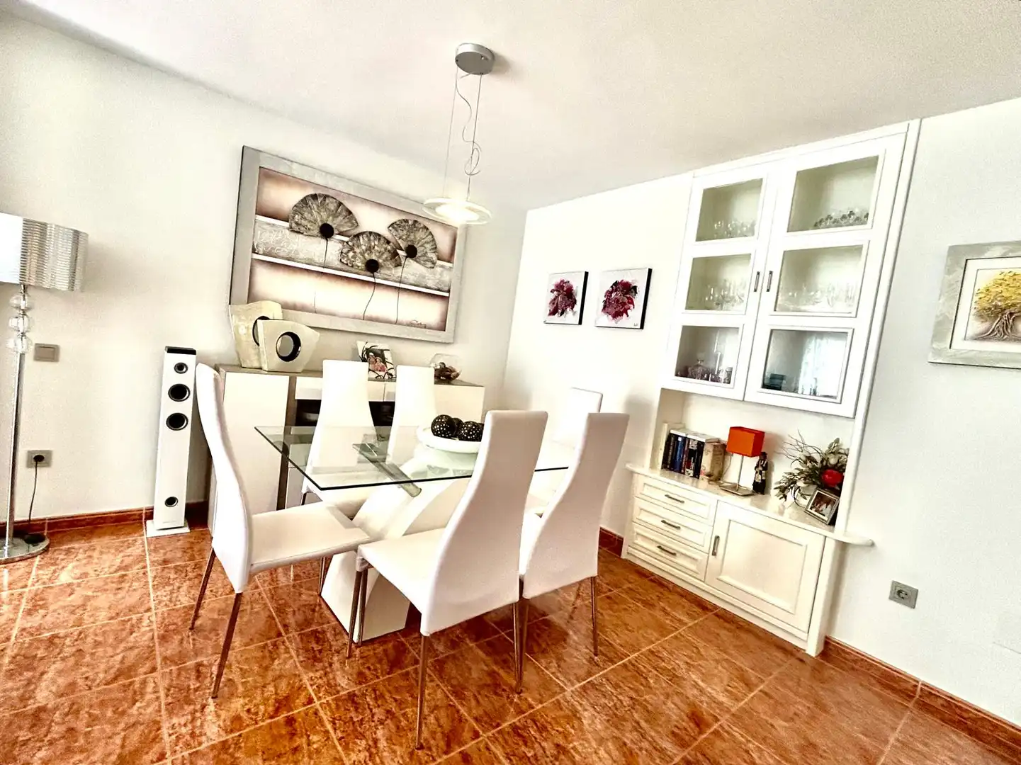Esszimmer von Wohnung zum Verkauf in El Ejido mit Klimaanlage, Heizung und Terrasse