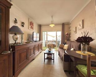 Living room of Flat for sale in L'Escala  with Air Conditioner, Terrace and Balcony