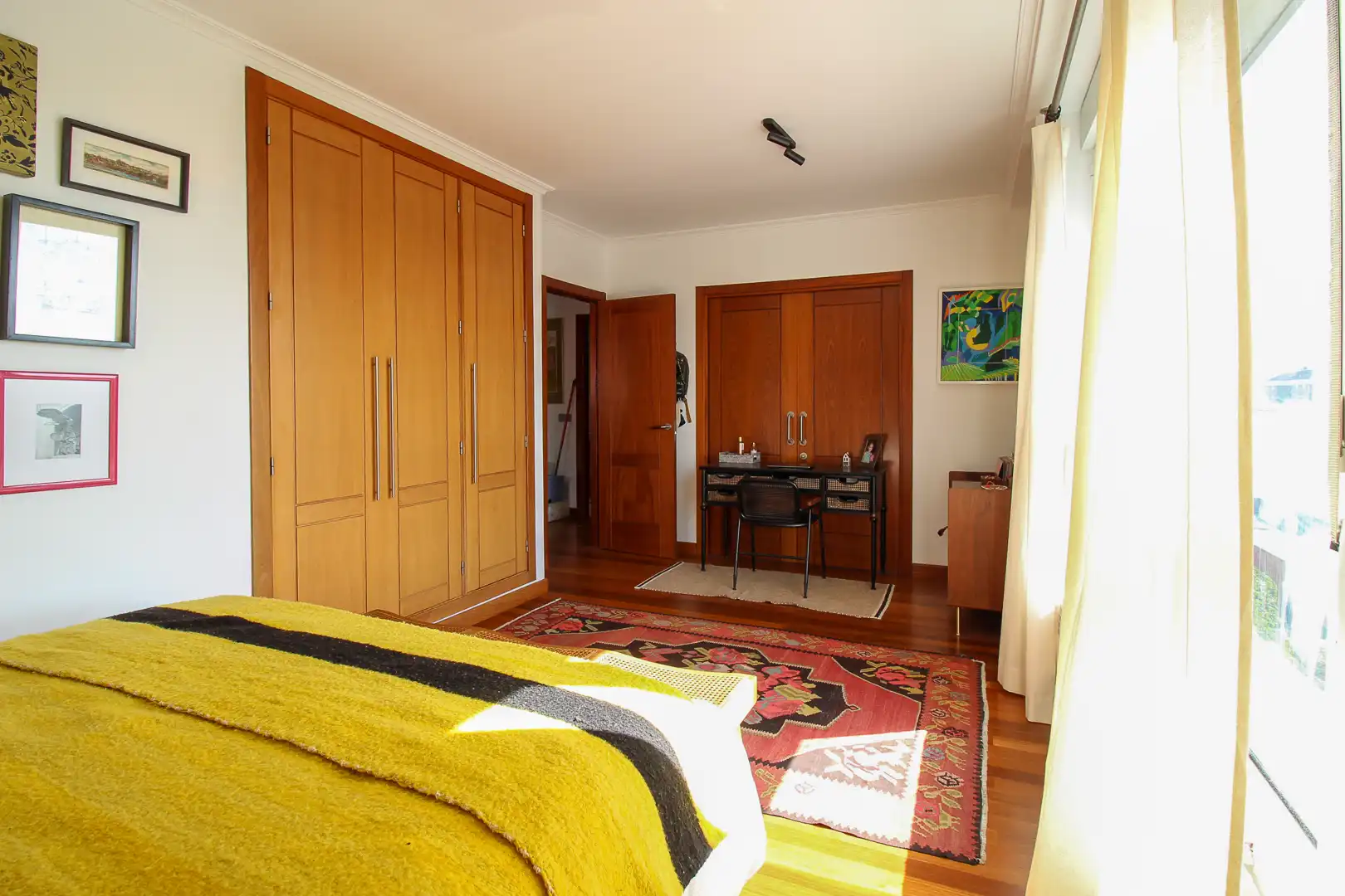 Bedroom of Duplexes for sale in Santander  with Heating, Parquet flooring and Terrace