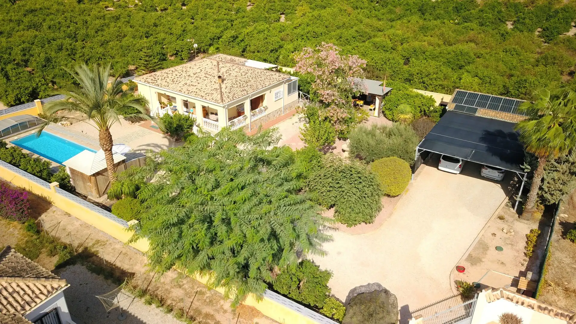 Vista exterior de Finca rústica en venda en Orihuela amb Terrassa i Piscina
