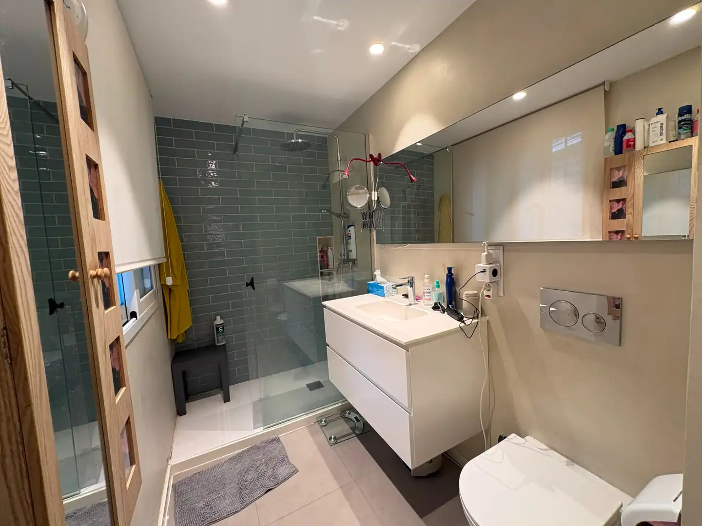 Bany de Apartament de lloguer en Cullera amb Aire condicionat, Calefacció i Terrassa