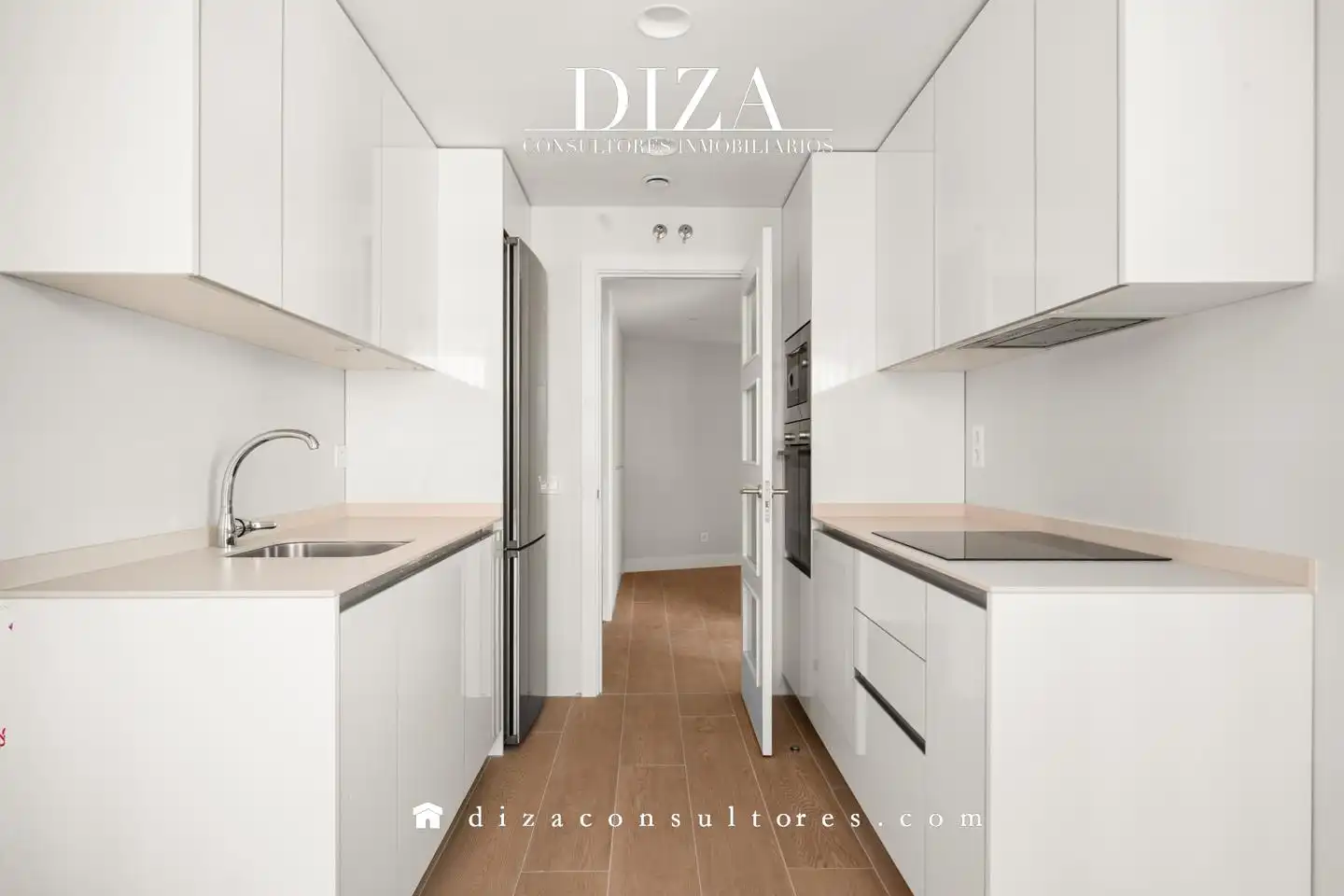 Cocina de Piso de alquiler en Madrid con Aire acondicionado, Calefacción y Terraza