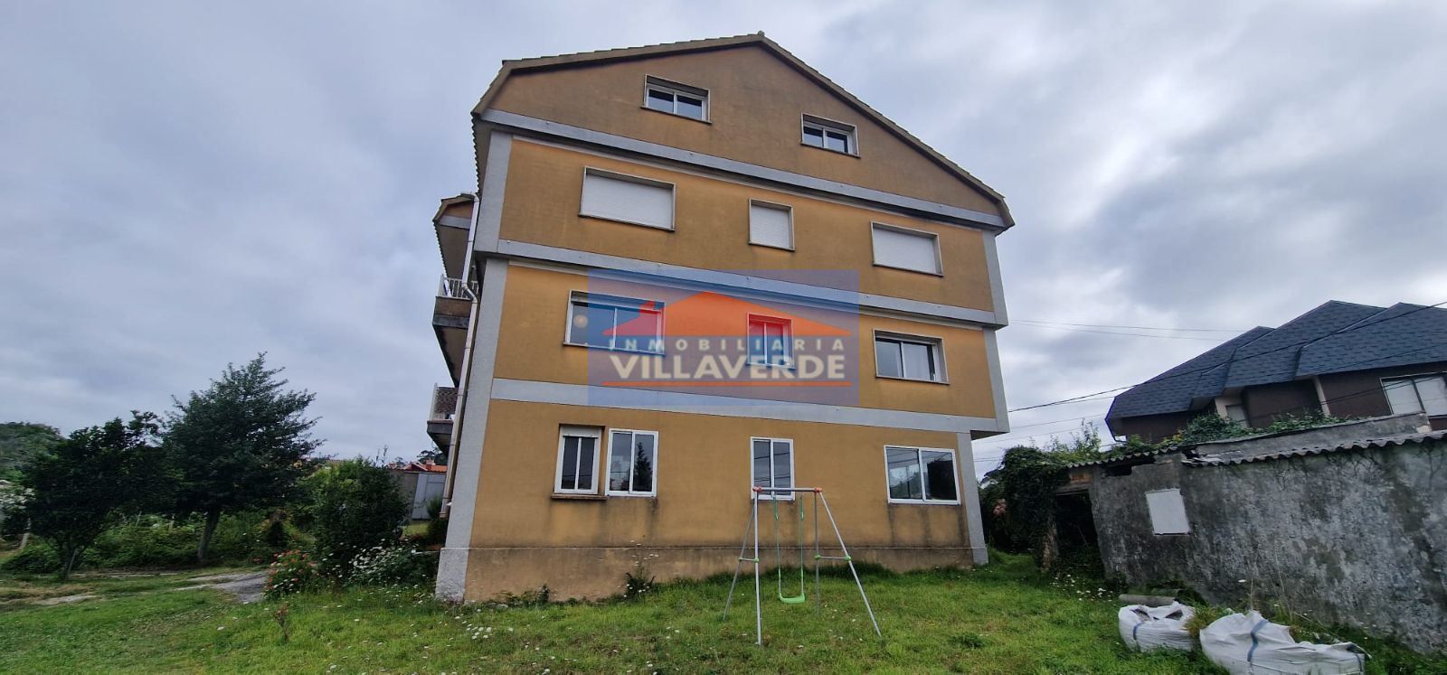 Exterior view of Flat for sale in Cangas   with Terrace
