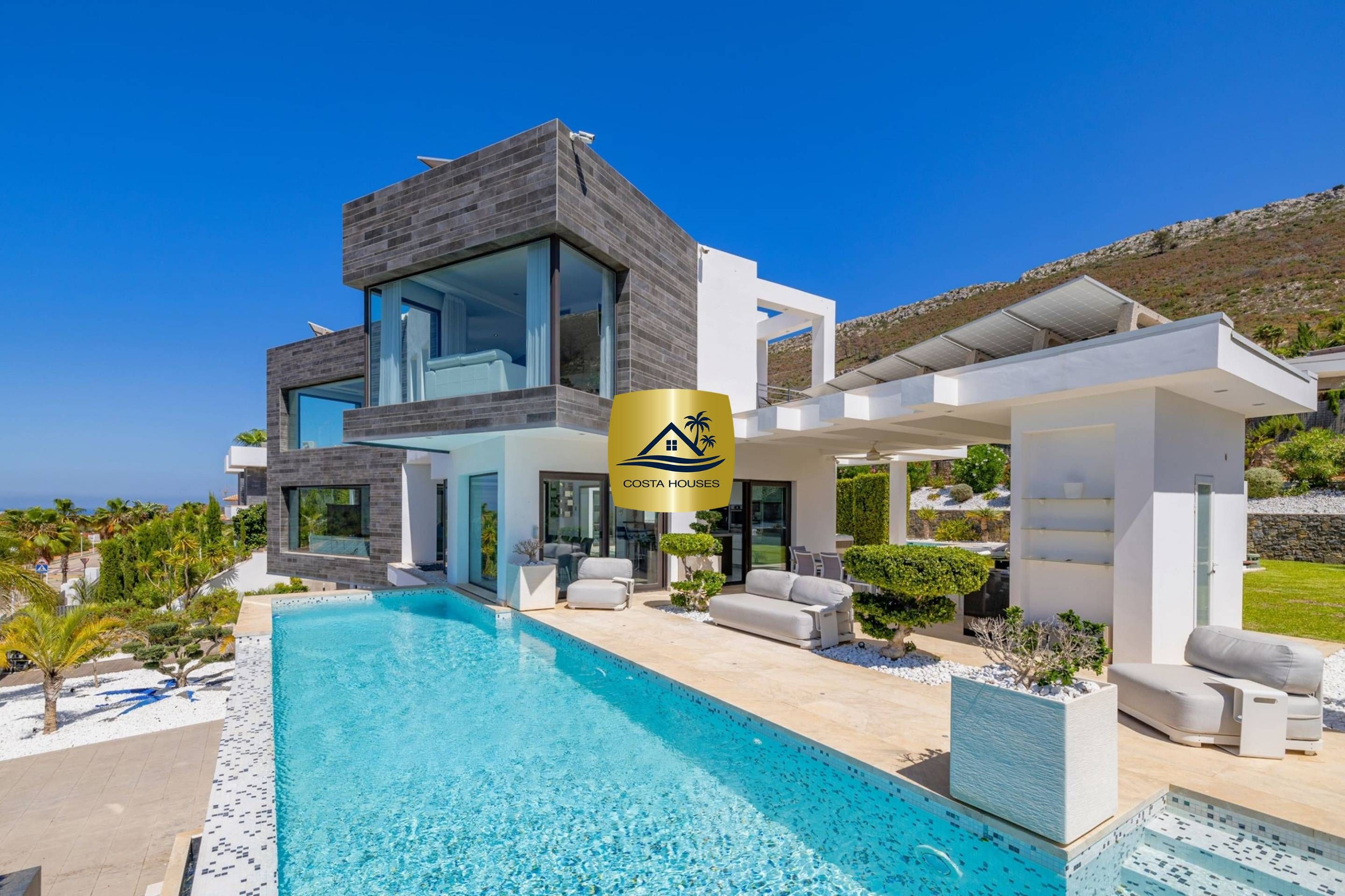 Exterior view of House or chalet for sale in Jávea / Xàbia  with Air Conditioner, Heating and Private garden