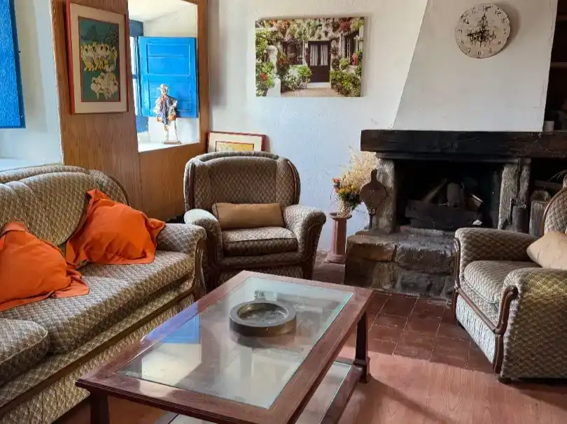 Sala d'estar de Pis en venda en Miraveche amb Jardí privat i Moblat