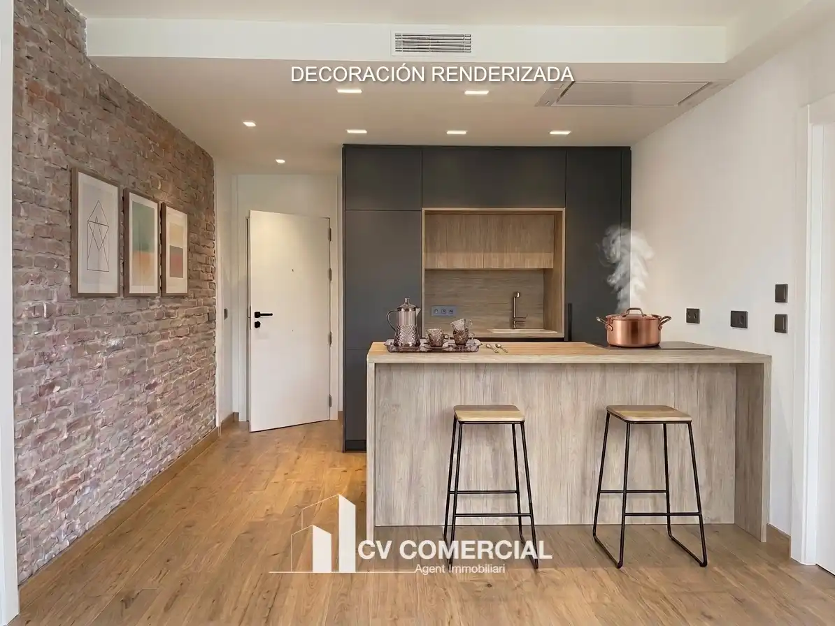 Kitchen of Flat for sale in Pallejà  with Air Conditioner, Heating and Parquet flooring