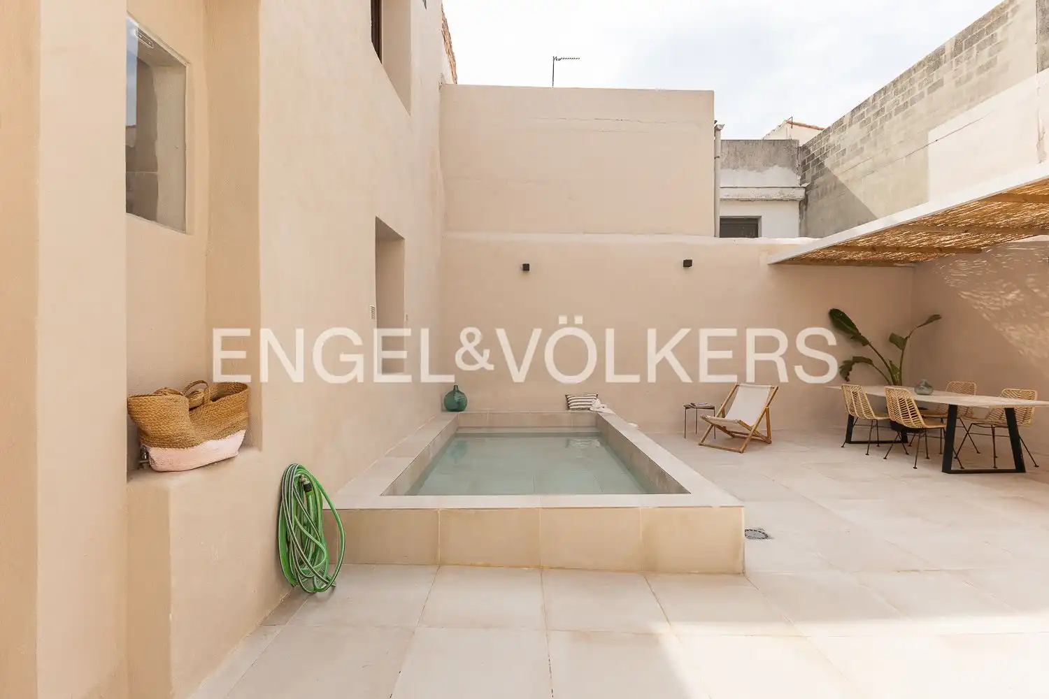 Terraza de Casa adosada en venta en Náquera con Calefacción, Parquet y Terraza