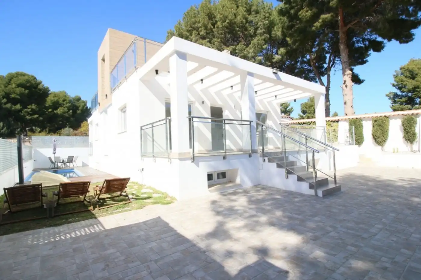 Jardín de Casa o chalet en venta en La Nucia con Aire acondicionado, Calefacción y Jardín privado