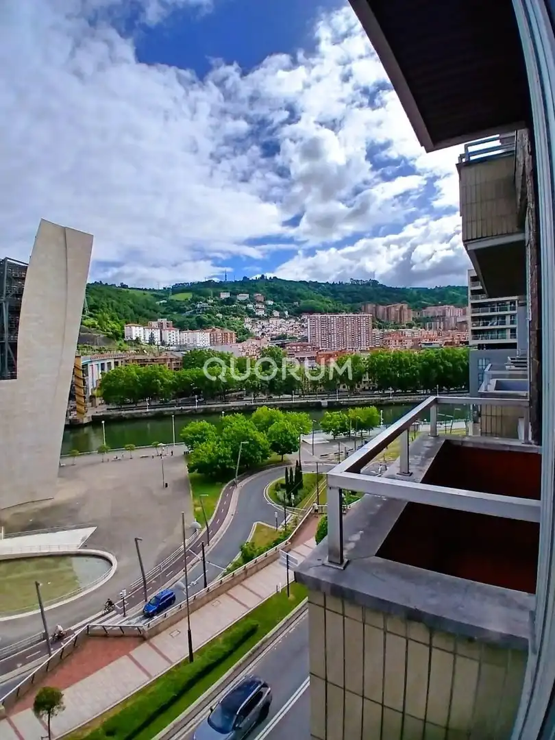Vista exterior de Pis en venda en Bilbao  amb Calefacció i Terrassa