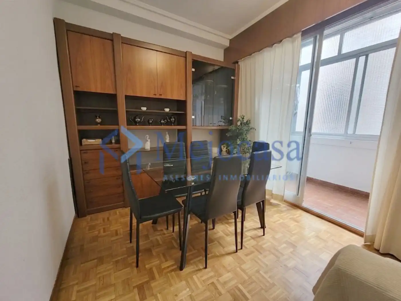Dining room of Flat for sale in  Madrid Capital  with Heating, Terrace and Balcony