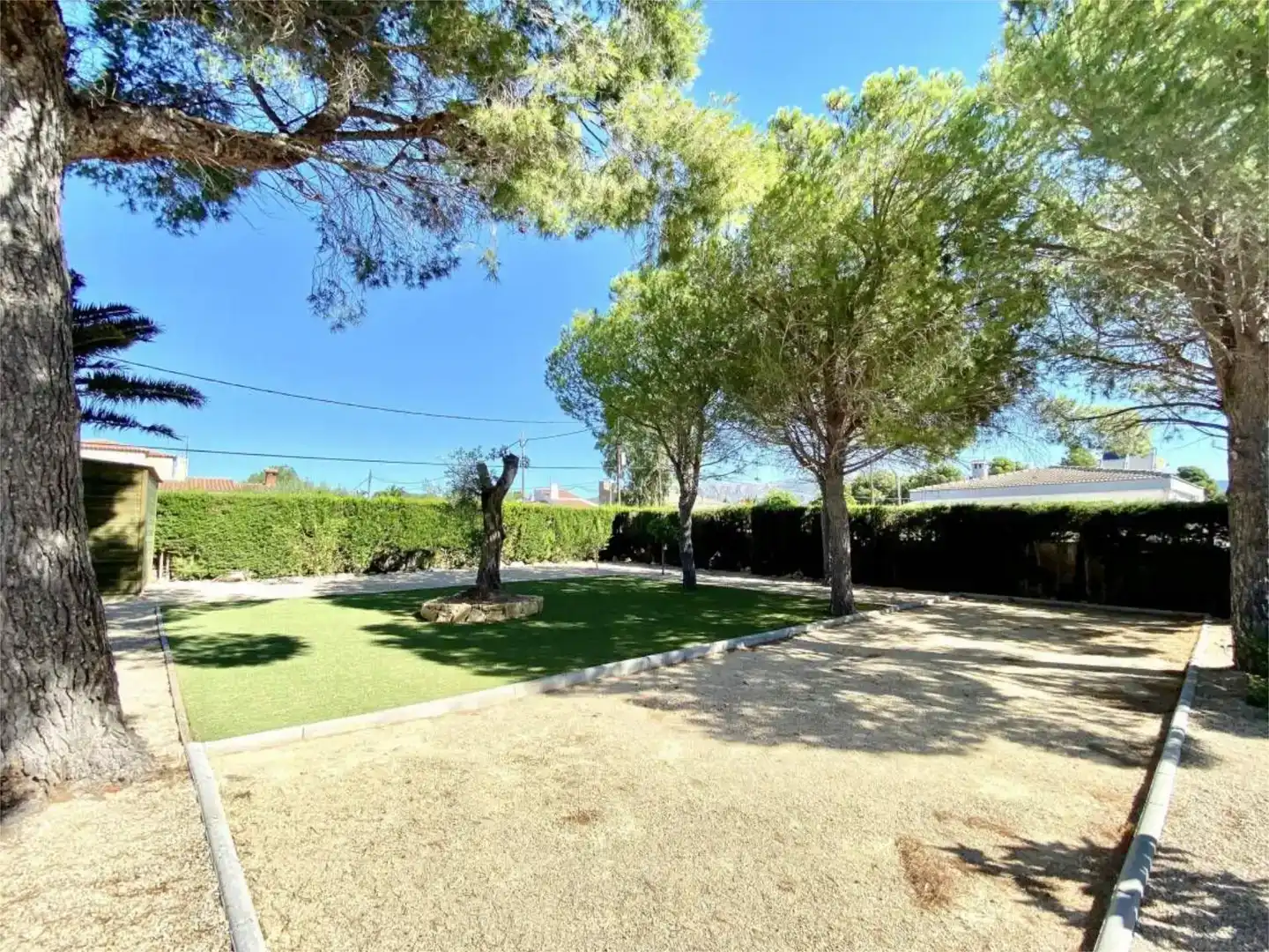 Garden of Houses for rent in L'Ametlla de Mar   with Air Conditioner, Swimming Pool and Balcony