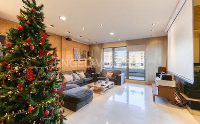 Living room of Apartment for sale in  Valencia Capital  with Air Conditioner, Heating and Terrace