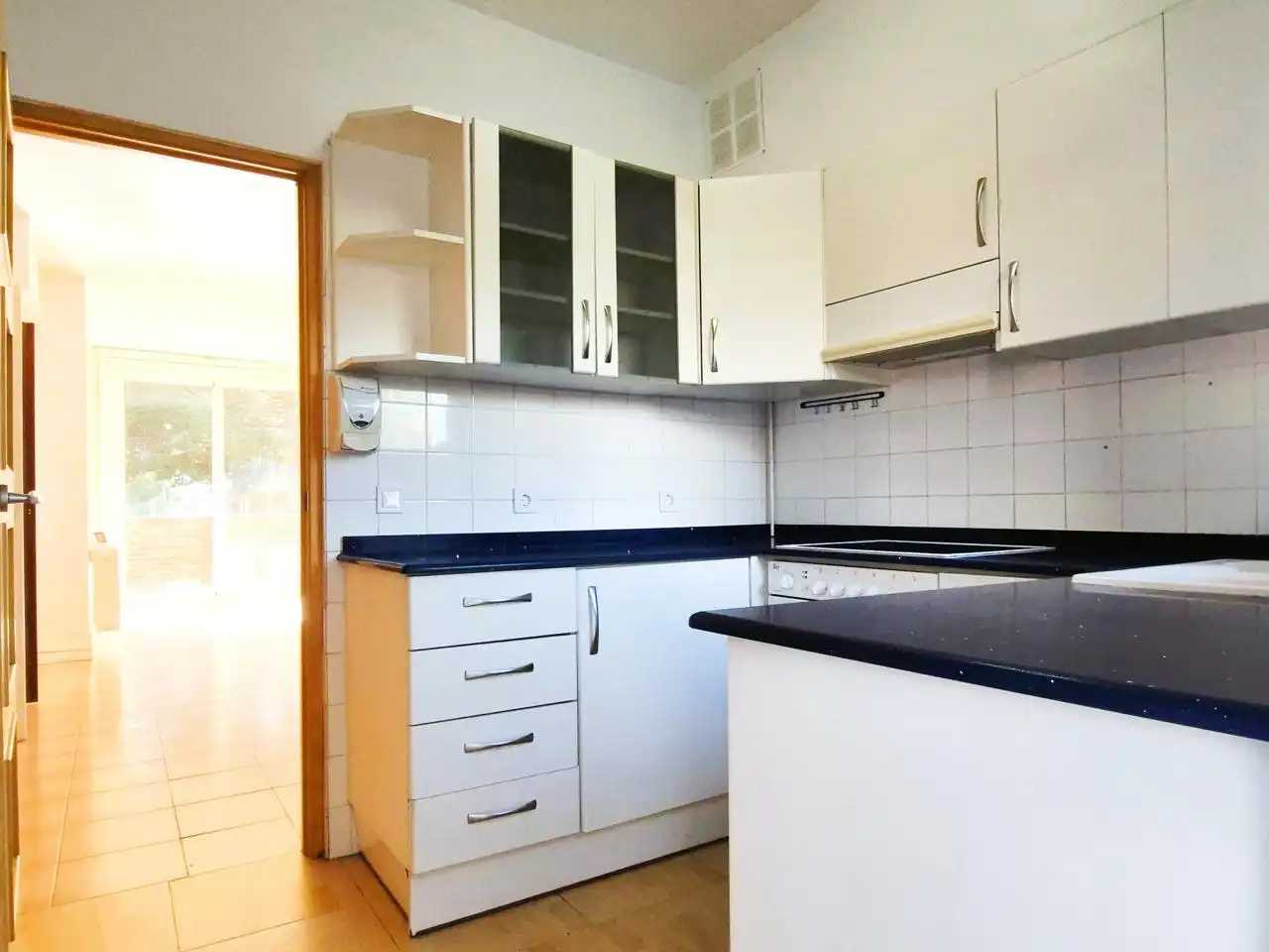 Küche von Maisonette zum Verkauf in Matadepera mit Klimaanlage, Heizung und Terrasse