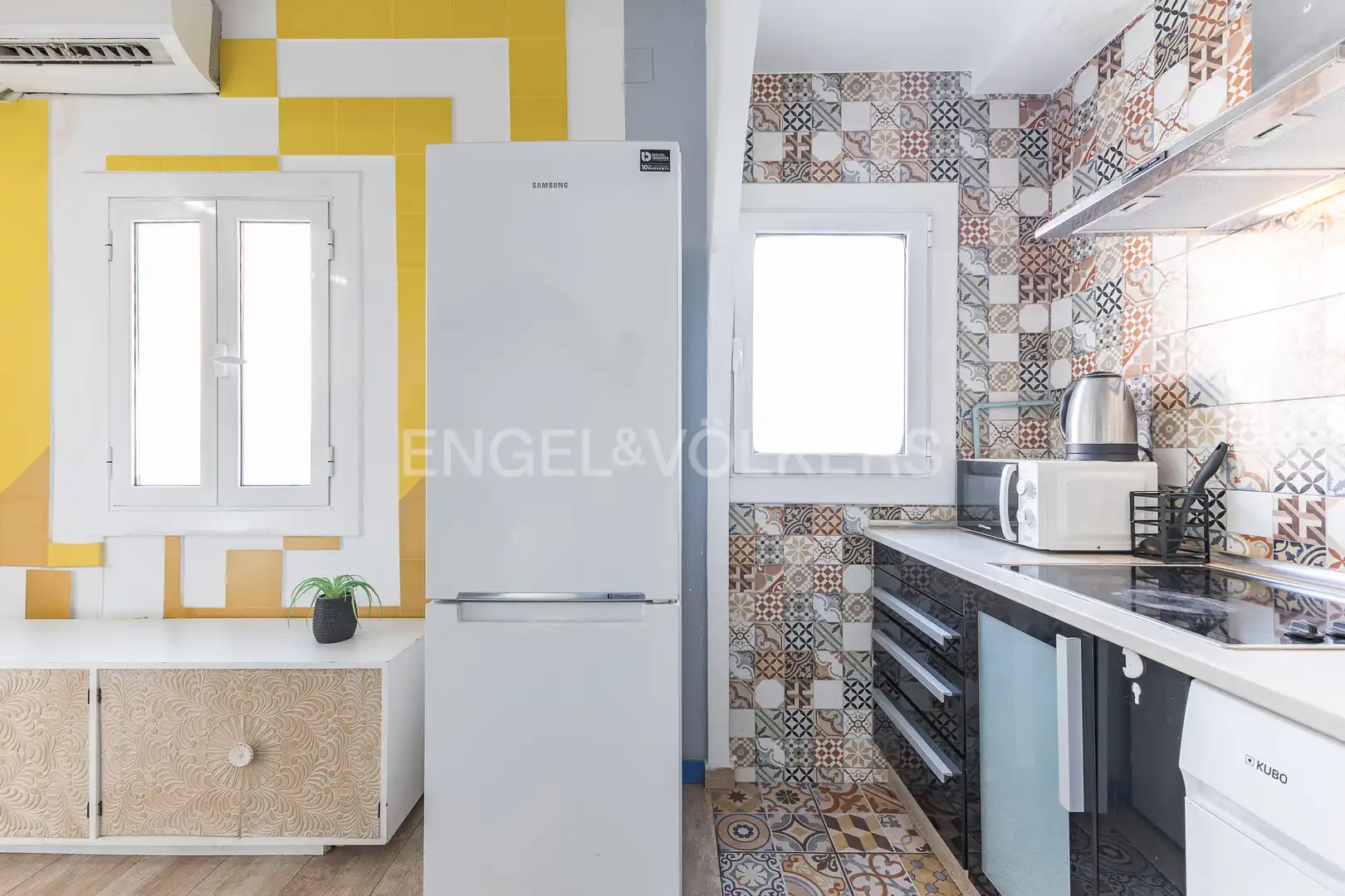 Cocina de Piso en venta en L'Hospitalet de Llobregat con Calefacción