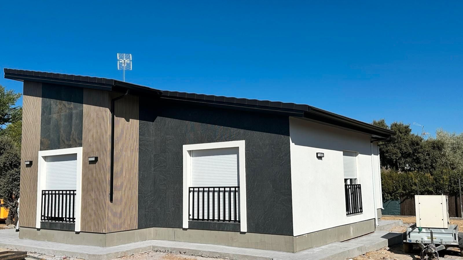 Vista exterior de Casa o xalet en venda en Nuevo Baztán