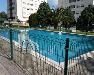 Swimming pool of Flat for sale in Castro-Urdiales  with Heating, Private garden and Parquet flooring