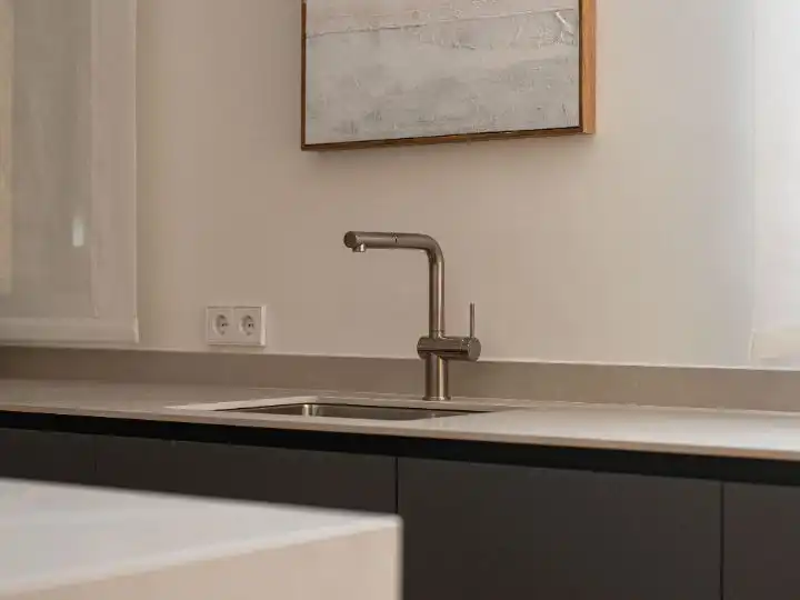 Kitchen of Flat for sale in  Madrid Capital  with Air Conditioner and Balcony
