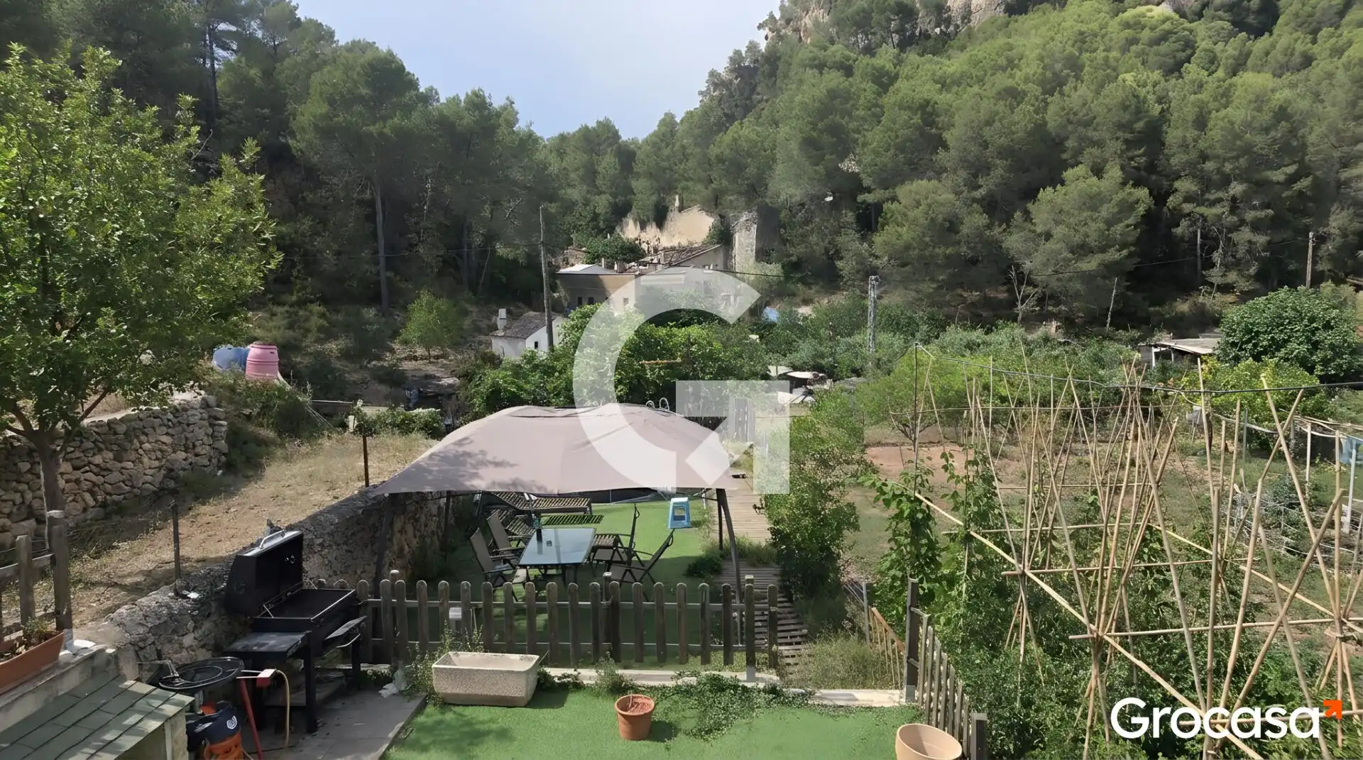 Jardín de Casa o chalet en venta en Vallirana con Jardín privado, Terraza y Trastero