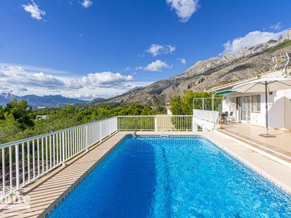 Exterior view of House or chalet for sale in Altea  with Air Conditioner, Heating and Private garden