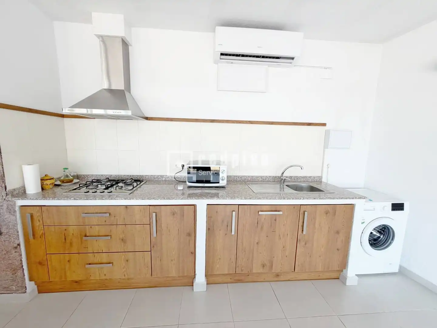 Cocina de Estudio de alquiler en Molina de Segura con Aire acondicionado, Calefacción y Terraza