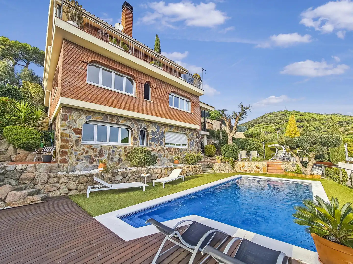 Chalet con terraza en venta en Prat de la Riba