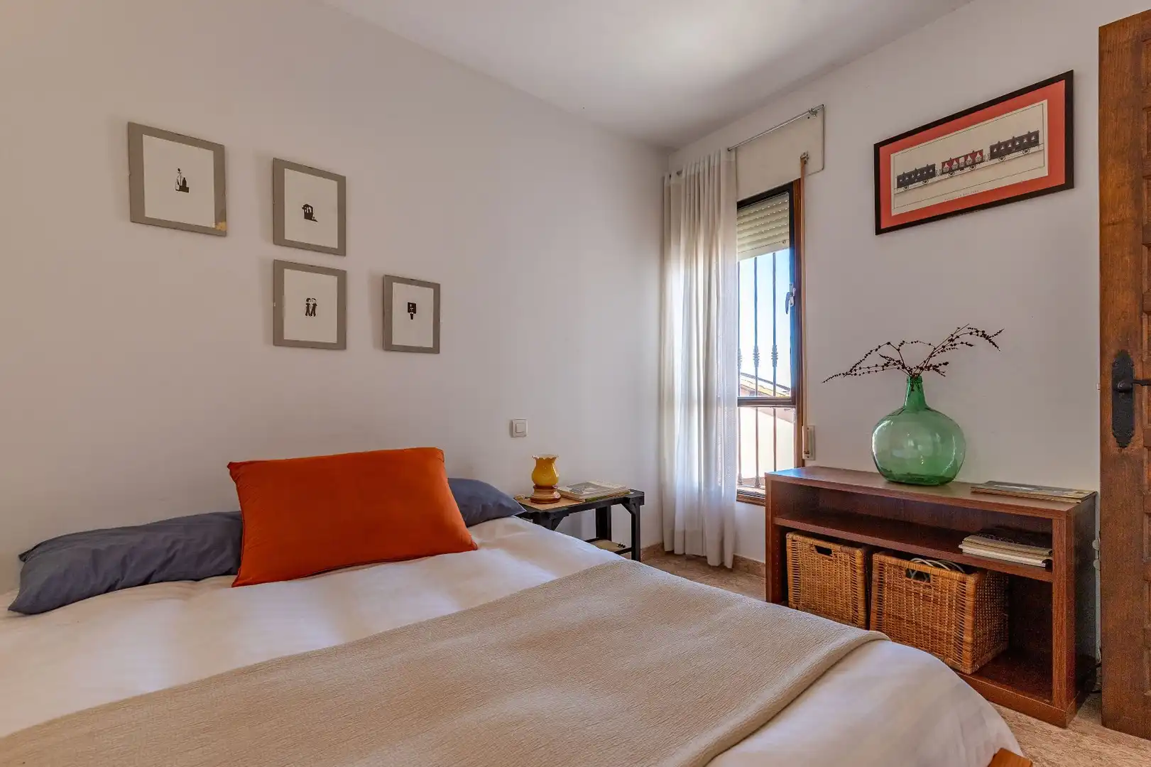 Bedroom of Houses for sale in Talaveruela de la Vera  with Private garden, Terrace and Storage room