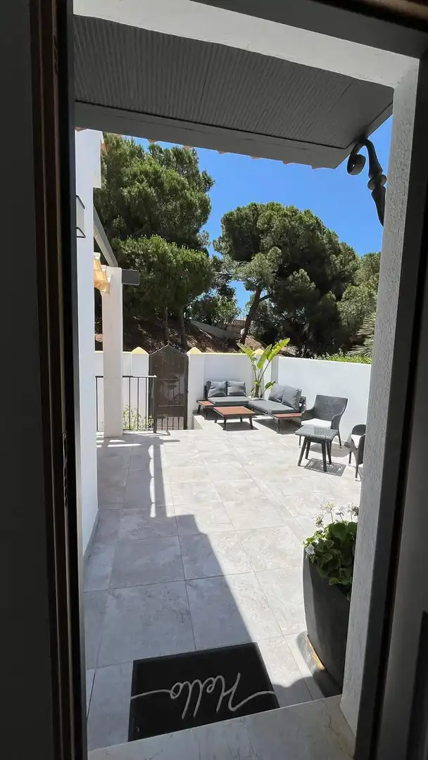 Terraza de Casa o chalet en venta en Mijas con Piscina