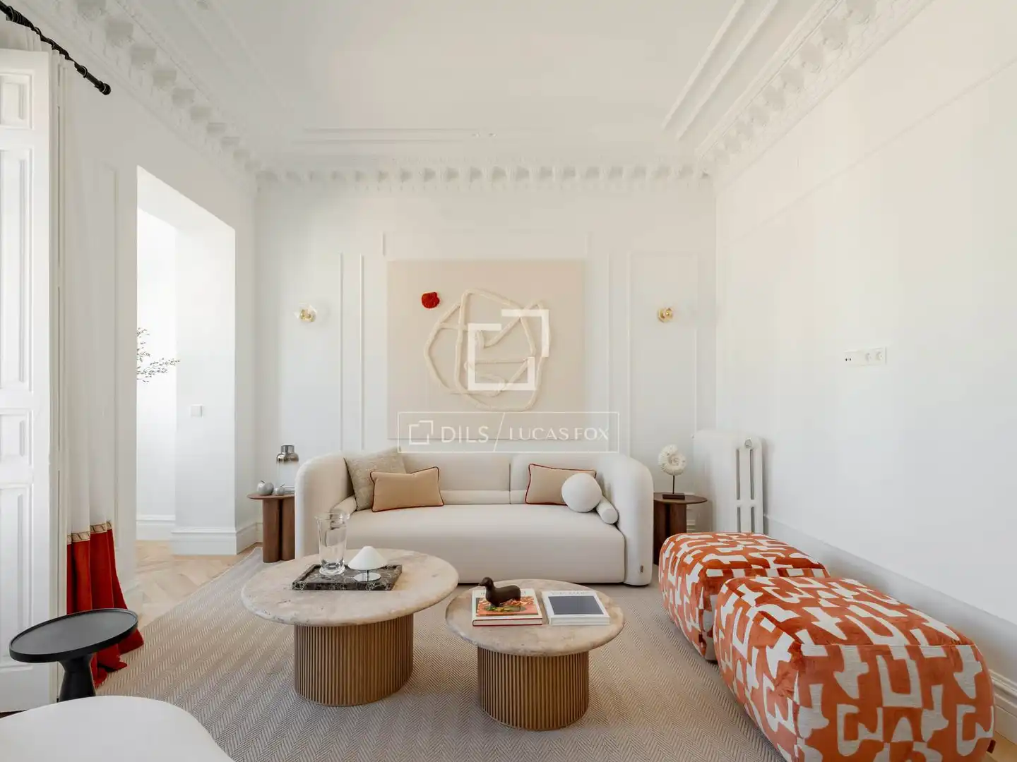 Wohnzimmer von Wohnung zum Verkauf in Madrid mit Klimaanlage, Heizung und Abstellraum