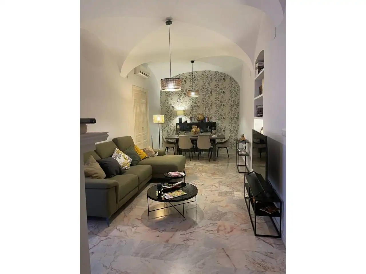 Living room of Houses for sale in Don Benito  with Air Conditioner, Private garden and Swimming Pool