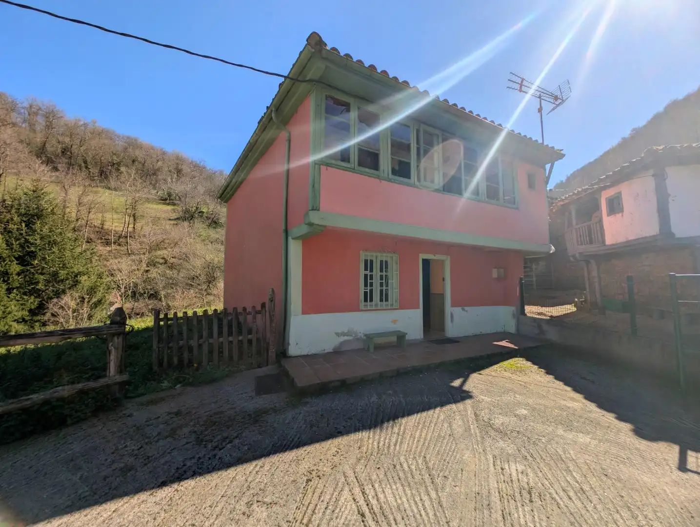 Exterior view of Houses for sale in Aller  with Heating, Private garden and Terrace