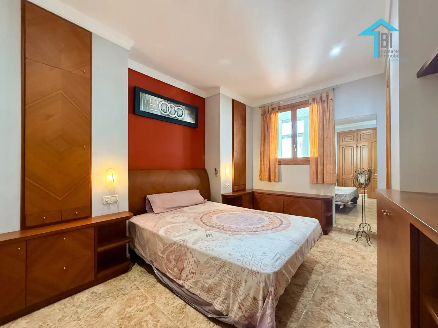 Habitación de Apartamento de alquiler en Felanitx con Aire acondicionado, Jardín privado y Terraza