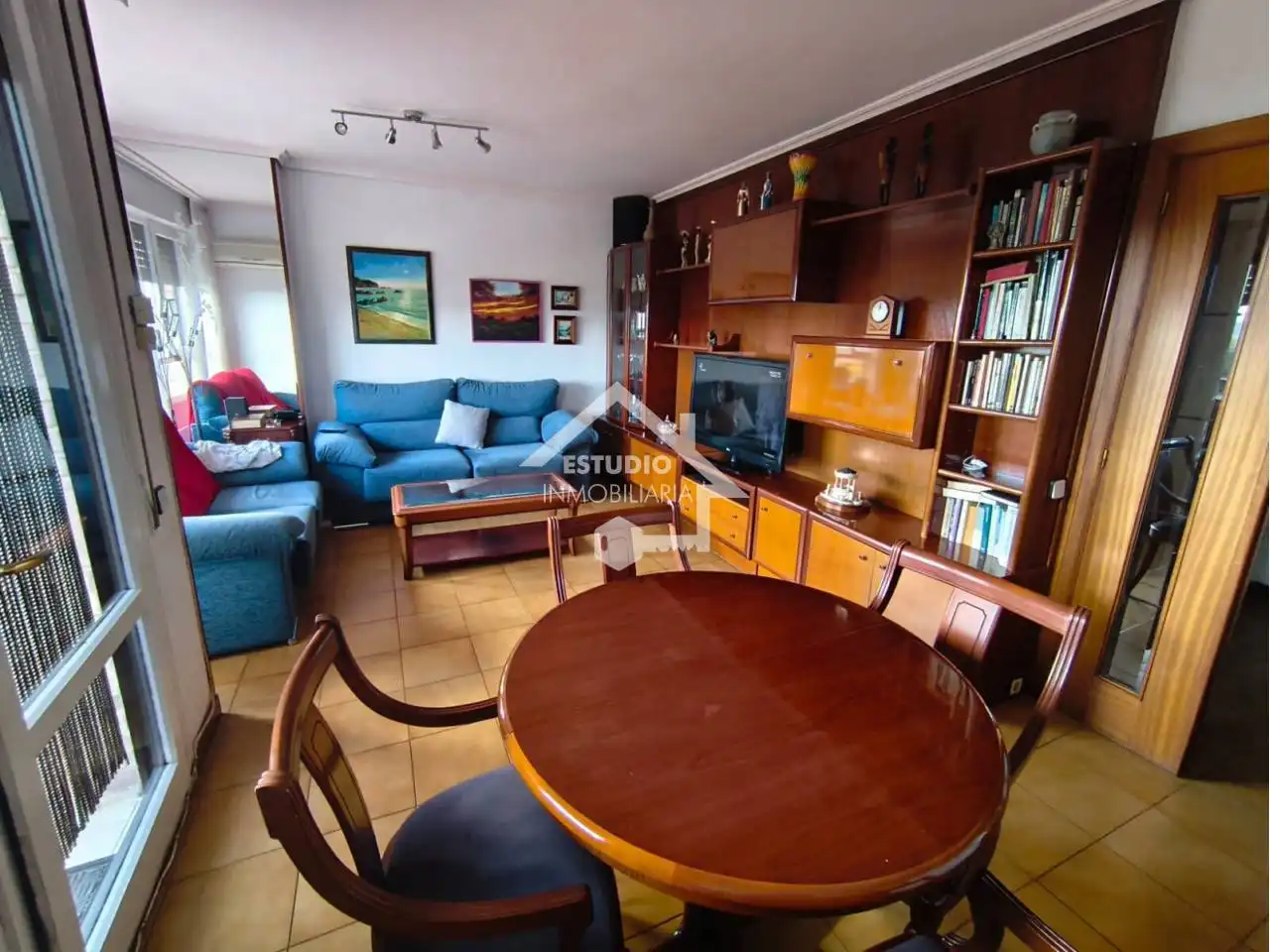 Sala de estar de Casa o chalet en venta en Mendavia con Calefacción, Jardín privado y Parquet