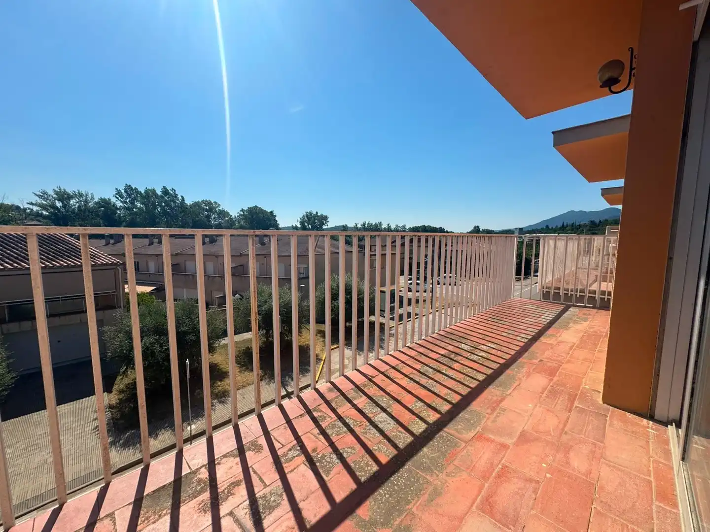 Balcony of Flat for sale in Amer