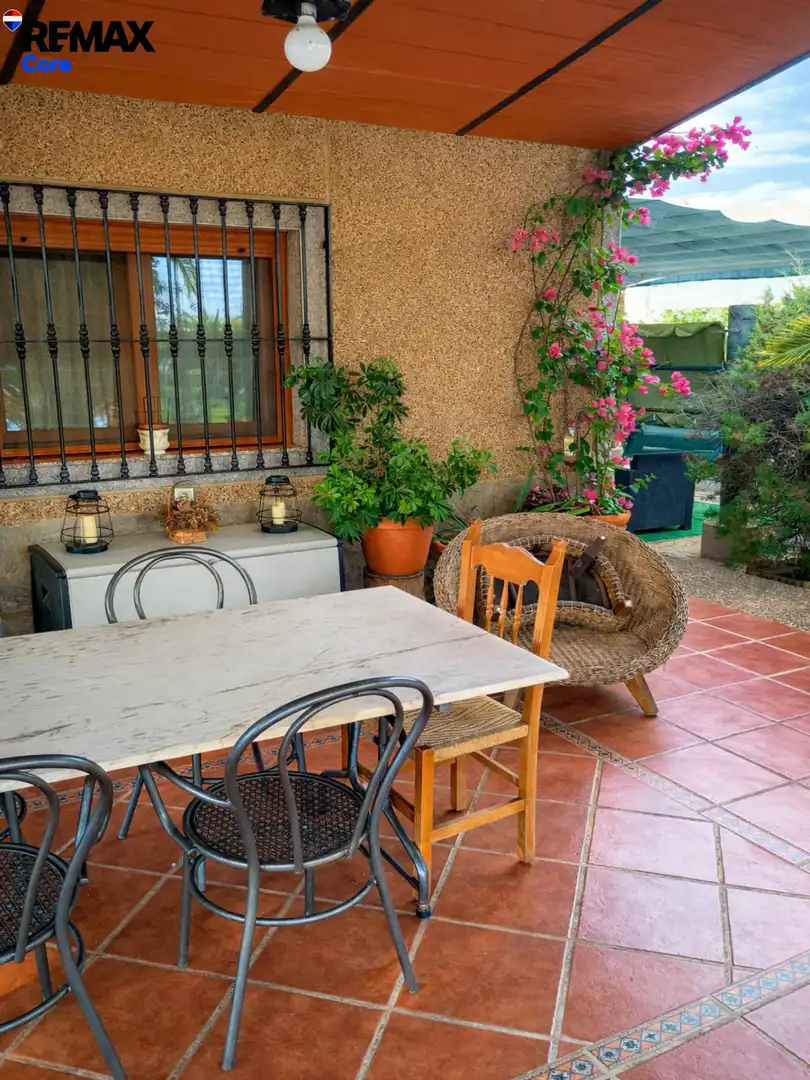 Terraza de Casa o chalet en venta en Badajoz con Aire acondicionado, Jardín privado y Trastero