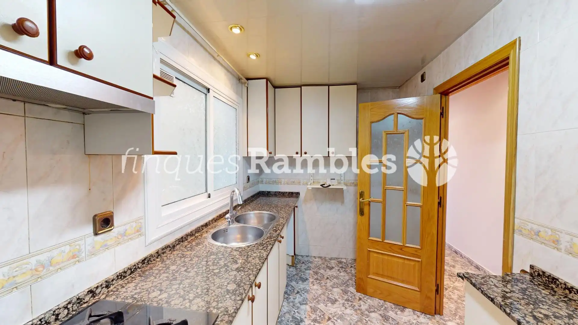 Kitchen of Flat for sale in Igualada  with Heating and Balcony