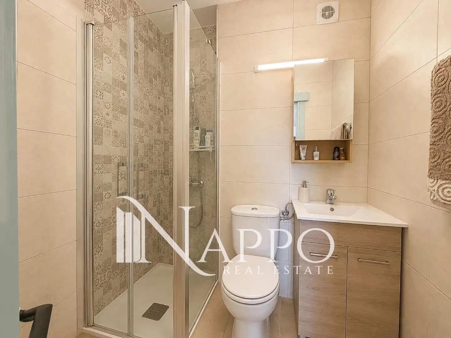 Badezimmer von Wohnung zum Verkauf in Calvià mit Klimaanlage, Heizung und Terrasse