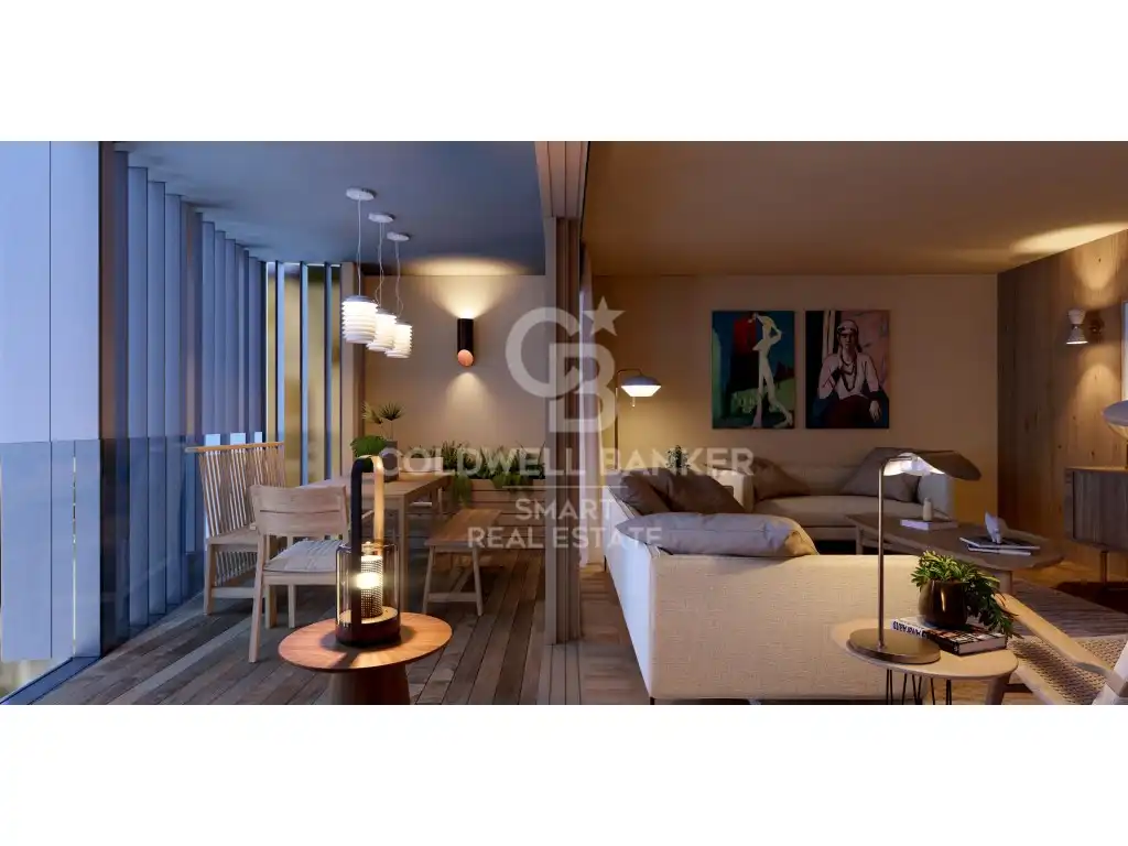 Sala d'estar de Pis en venda en A Coruña Capital  amb Terrassa
