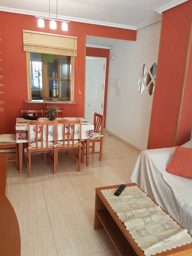 Dining room of Flat for rent in Oropesa del Mar / Orpesa  with Air Conditioner, Storage room and Furnished