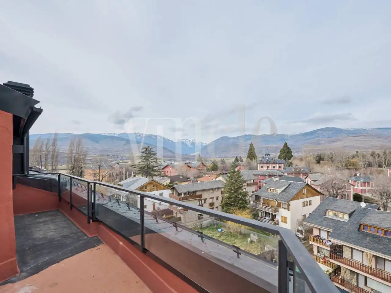 Terrasse von Maisonette zum Verkauf in Puigcerdà mit Heizung, Parkett und Abstellraum