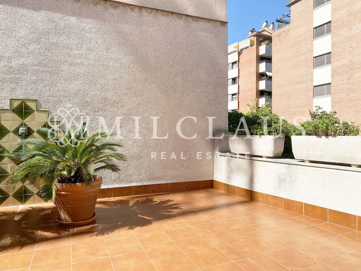 Terraza de Piso de alquiler en Centre - Sant Oleguer