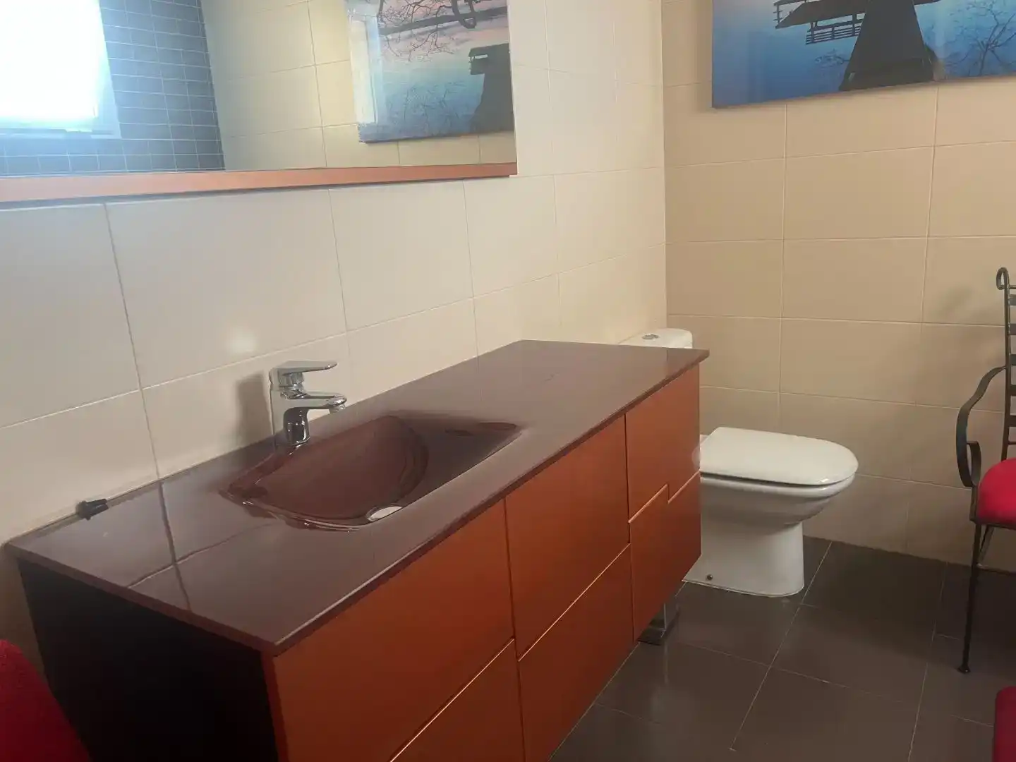 Bany de Pis en venda en Elche / Elx amb Aire condicionat, Jardí privat i Parquet