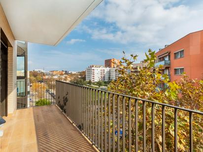 Terrace of Flat to rent in  Barcelona Capital  with Heating, Terrace and Oven