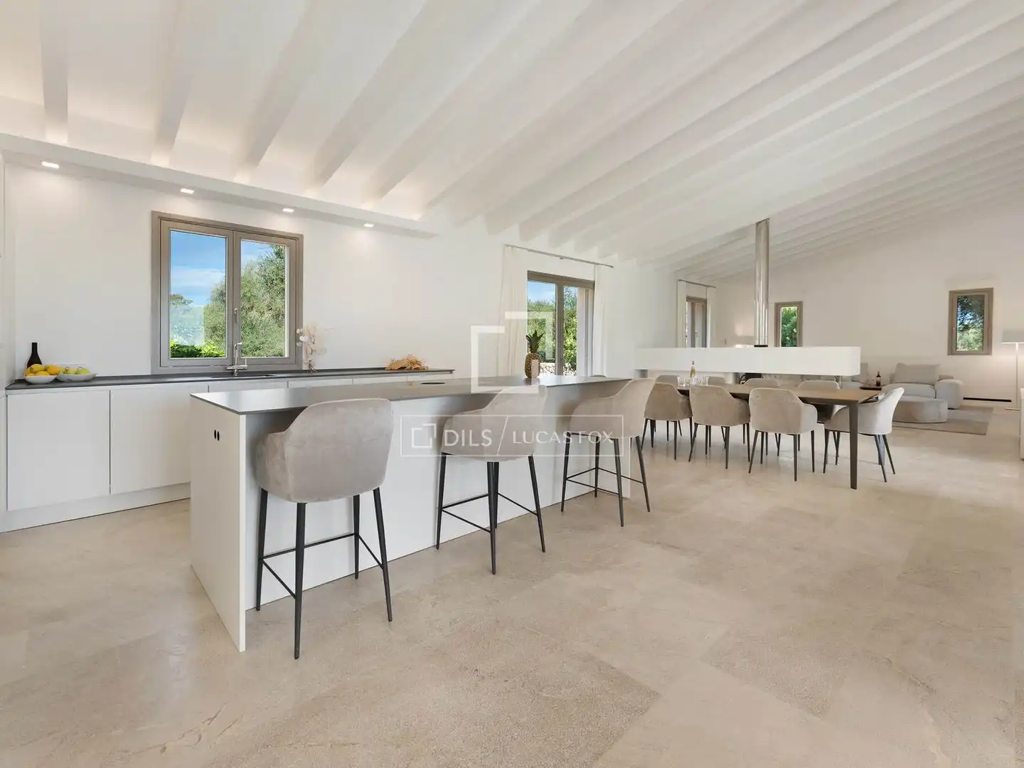 Cocina de Finca rústica en venta en Capdepera con Aire acondicionado, Calefacción y Jardín privado