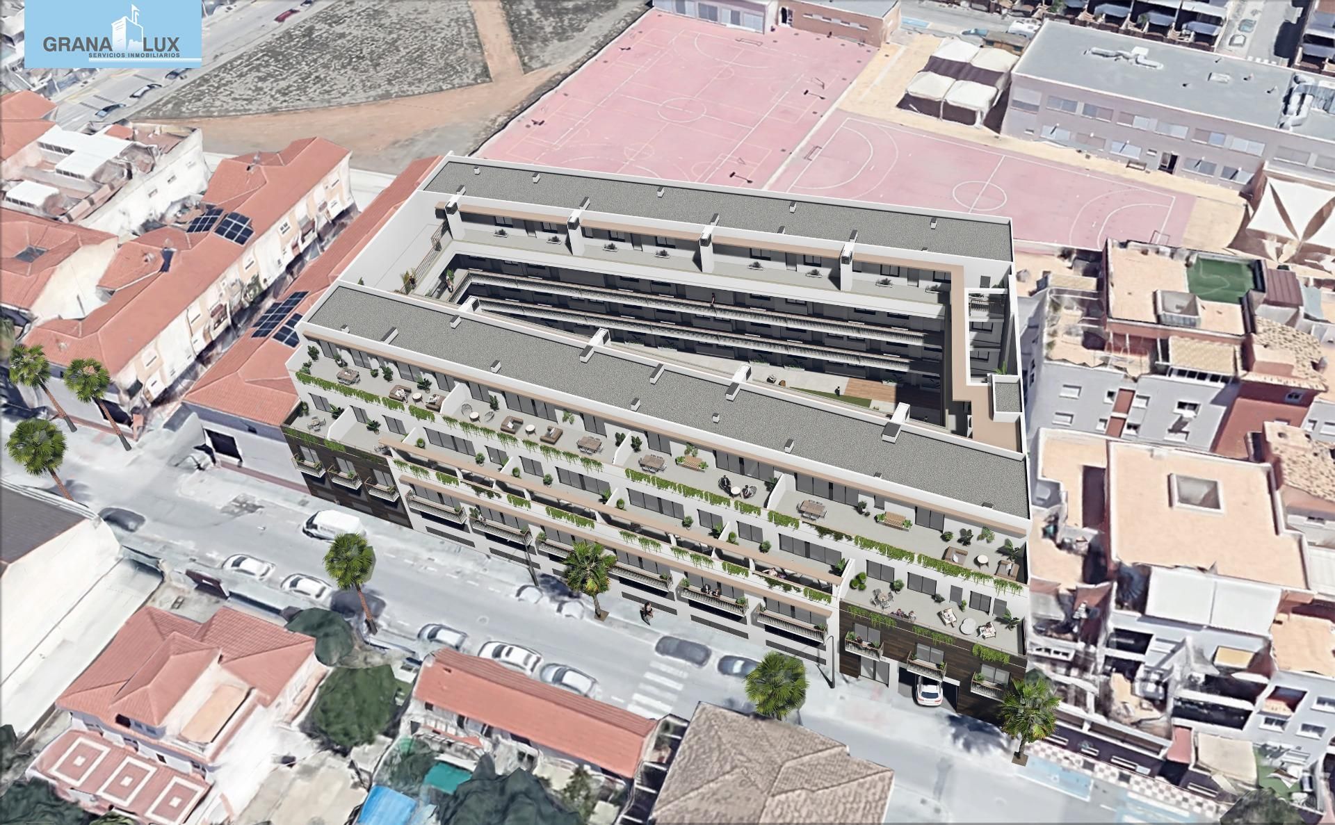 Exterior view of Attic for sale in Churriana de la Vega  with Heating, Private garden and Terrace