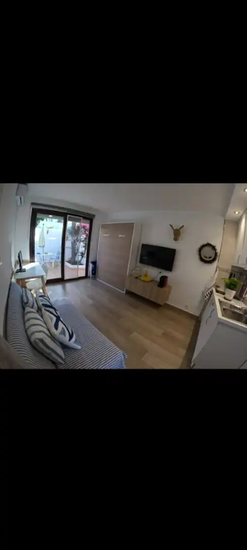 Living room of Study for rent in Estepona  with Furnished