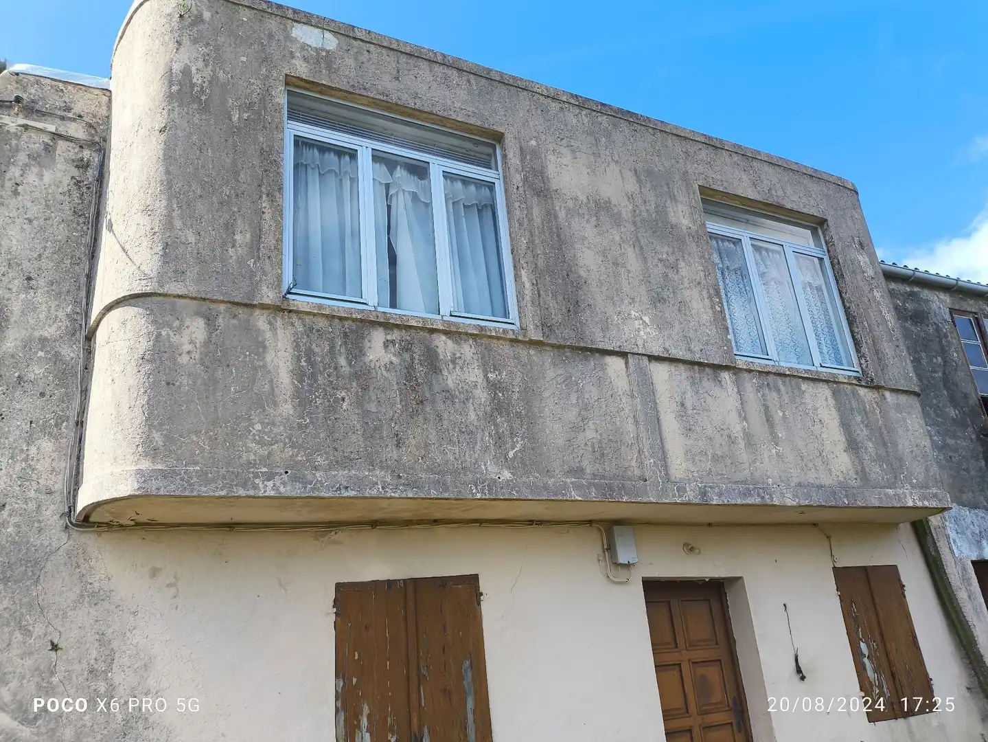 Vista exterior de Casa o chalet en venta en Corcubión con Jardín privado
